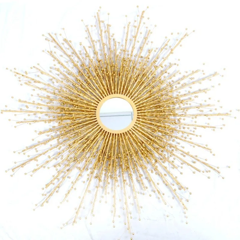 

Model room wall decoration steel ball mirror, wall decoration mirror crafts