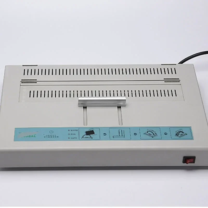 Automated Office Voucher Binding Equipment: 220V Electric Hot-Melt Binding Machine (Compact Hot-Melt Adhesive Binder)