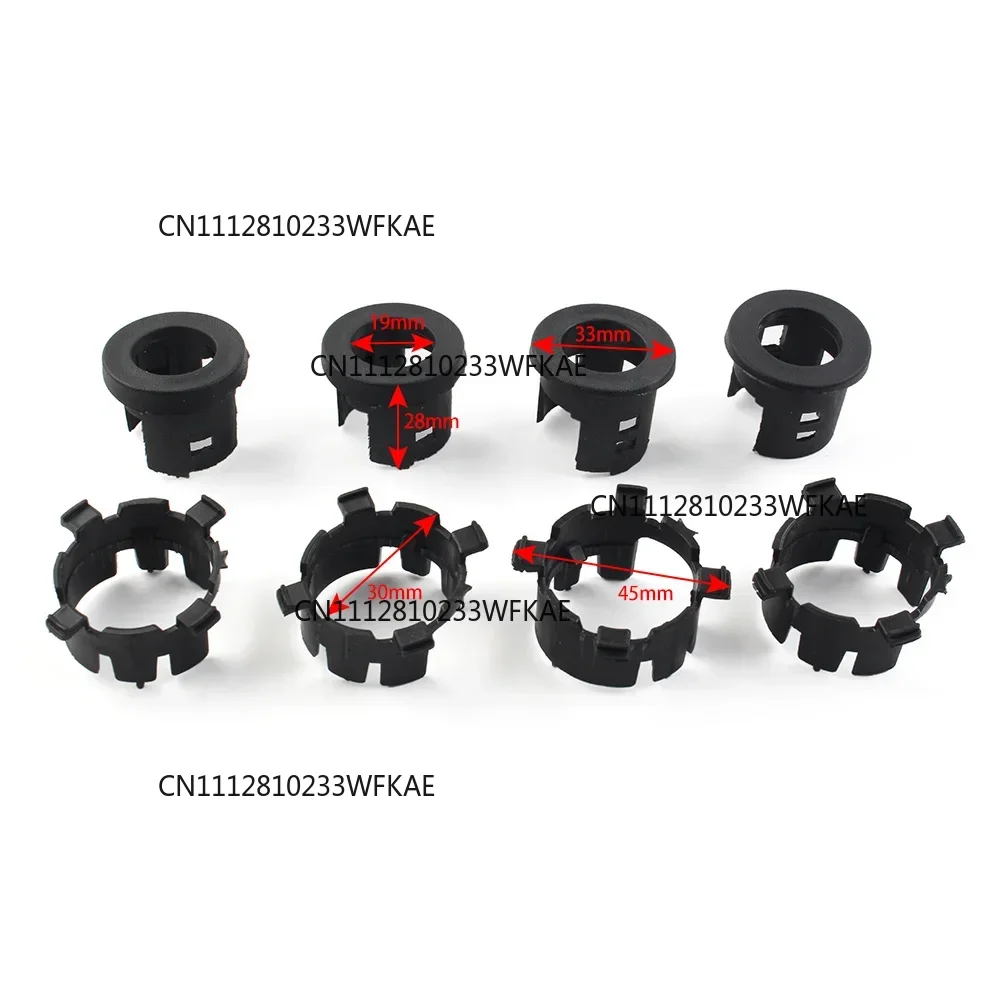 8Pcs/Set Car Front Bumper Radar Probe Bracket For Jeep Wrangler JL JT For Ram 1500 2500 3500 2019-2022