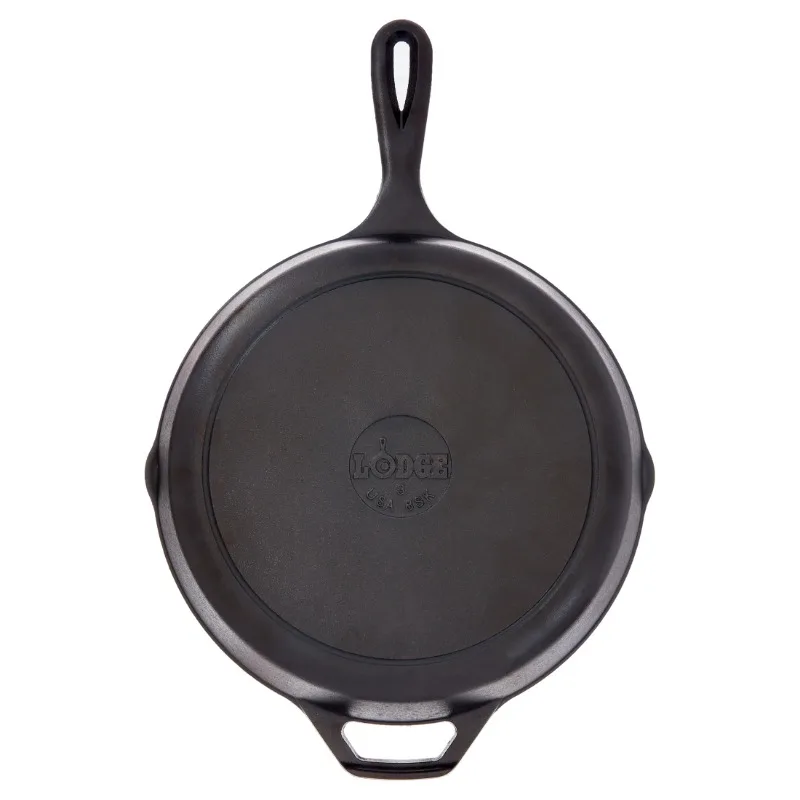 Frigideira temperada em ferro fundido de 10,25"
