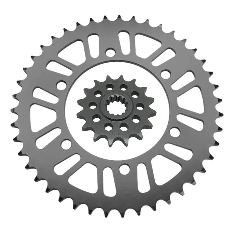 

525, комплекты шестерен передней и задней звездочки мотоцикла для Yamaha R6 YZF-R6 YZFR6 2006-2024