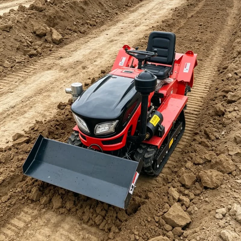 

Customized Greenhouse‑Specific Rotary Tiller, Crawler Plowing Machine, Small Tractor, High‑Efficiency Ploughing Machine