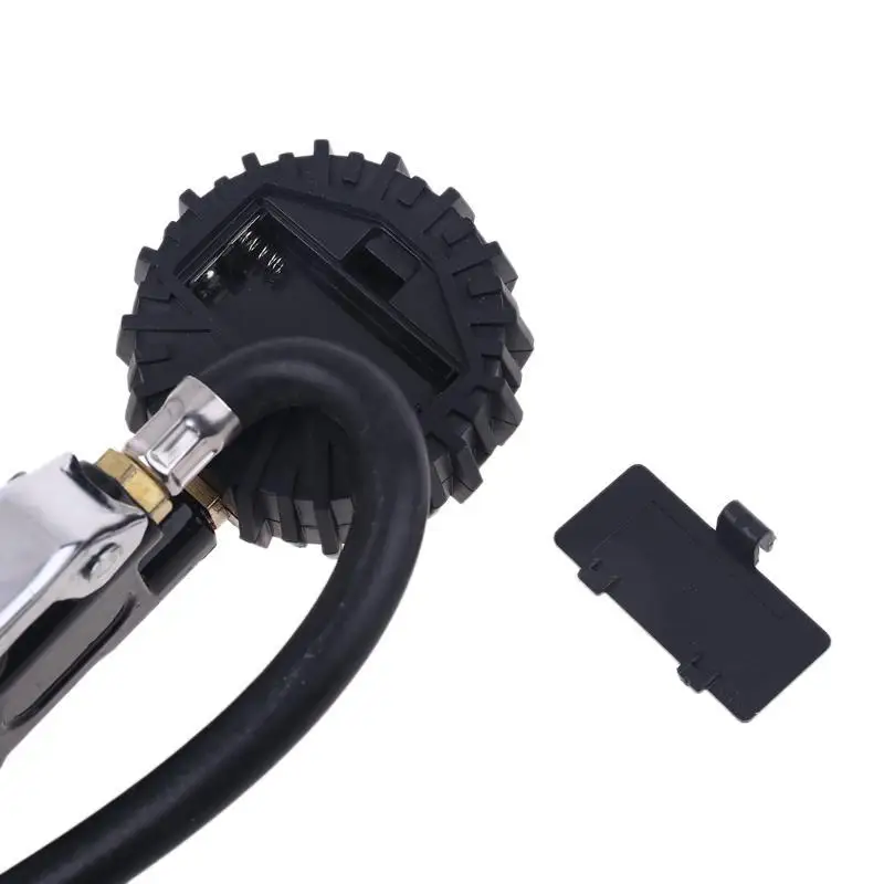 652F 0-200PSI Tire Air Pressure Inflator Gauge LCD Display Tester Inflation Manometer