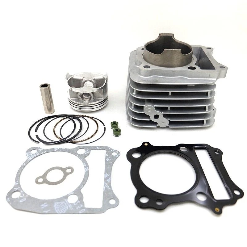 Motorcycle Engine Modified Accessories 66mm Big Bore Cylinder Gasket Piston ring Kit For Suzuki DR200 GS200 DF200 VAN200 DR 200