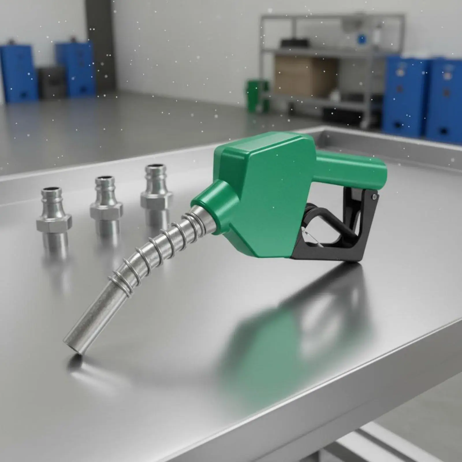 Automatic Shut-off Petroleum Nozzle High Delivery Rate Refueling Nozzle Construction Dispenser for Industrial Sites, Farms,