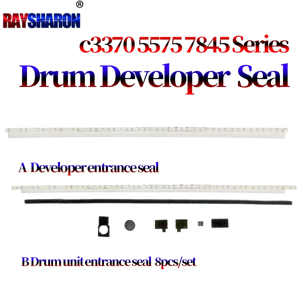 Drum unit Developer Unit entrance seal For Xerox C3370 7530 7535 7545 7556 7830 7835 7845 7855 7858 7428 7435 7970 7836 7856