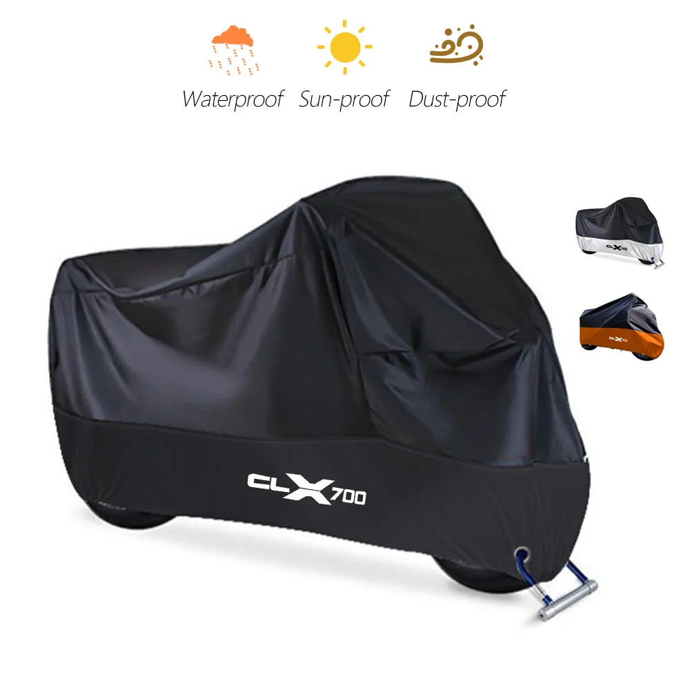 For Cfmoto Clx700 Clx 700 700Clx Water-Proof Motorcycle Cover Outdoor Protector Rain Covers Accessories Dusf-Proof