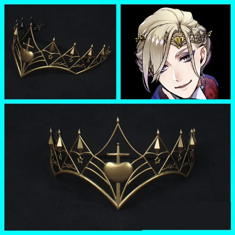 

CyTwisted Wonderland Vil Schoenheit Cosplay Crown Snow White Queen Cosplay Headwear Halloween Cosplay Costume Accessory Props