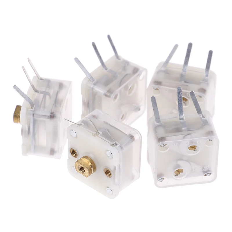 5Pcs Duplex 223p 60pf/140pf 2.1mm Hole Shaft Radio Variable Capacitor Pocket Radio Accessories