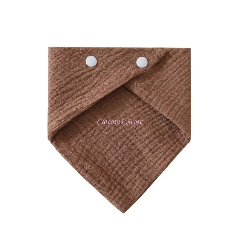 

Y1UB Soft and Breathable Burp Cloth Baby Bib for Infants Toddler 0-24 Months 4-layer