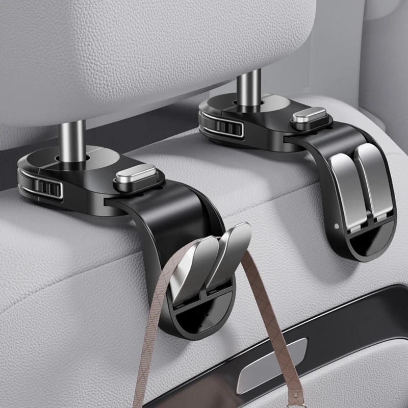

1Pc Car Seat Back Hook Universal Headrest Hook Car Interior Accessories Hanger Holder Storage For Car Bag Handbag Purse