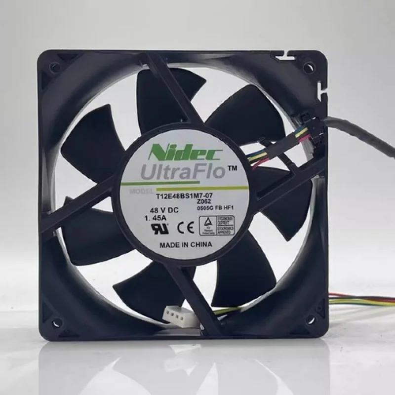 

Y FOR NIDEC T12E48BS1M7-07 12038 DC48V 1.45A 4-Wire Cooling Fan