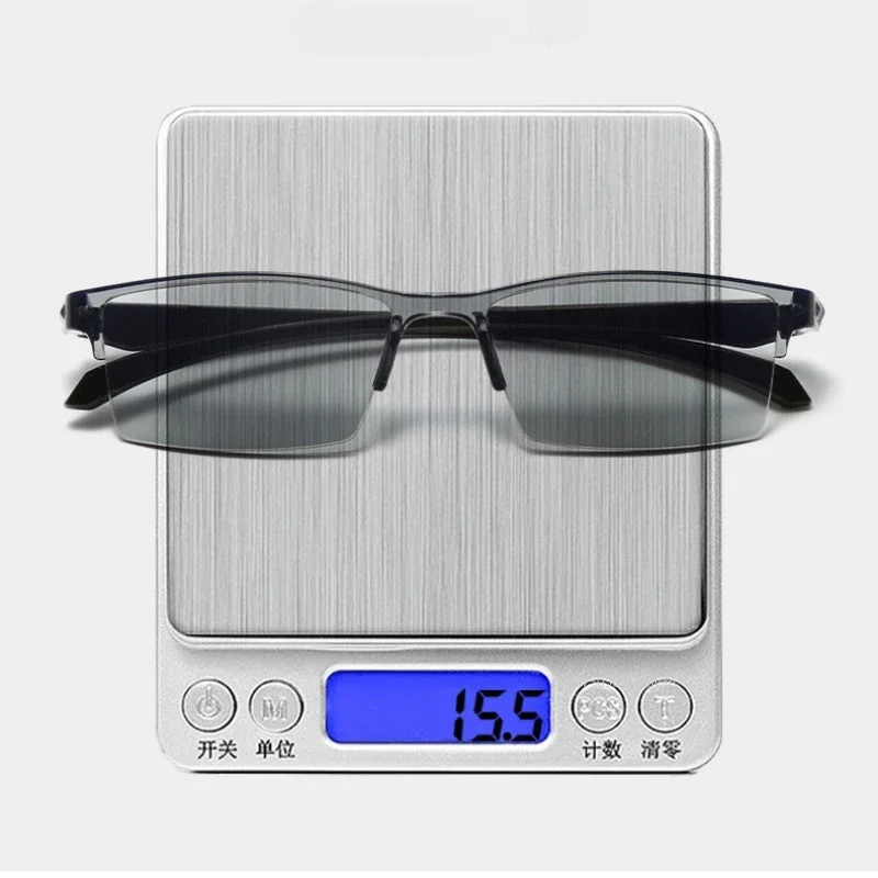 Умные очки с автоматическим зумом, анти-синий свет, бифокальные очки с дальним ближним увеличением, очки для дальнозоркости для пожилых людей