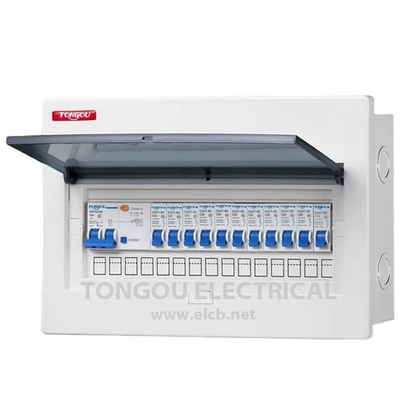 15way Total 60A Current electrical distribution box switches household business terminal consumer unit