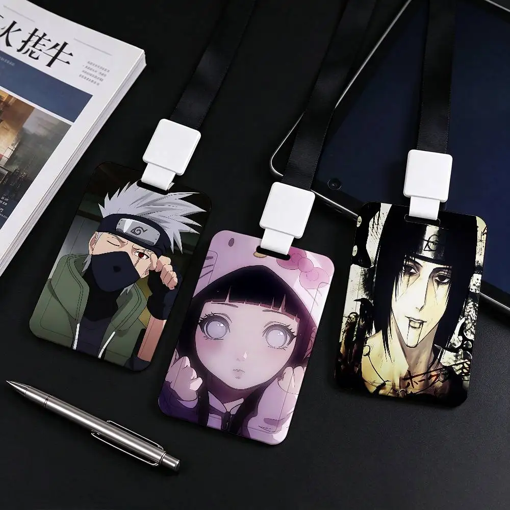 Classic N-Naruto-S Cool NFC Contactless Sliding Card Sleeve For Student Cards, Bus Cards, ID Cards, And Work Permits