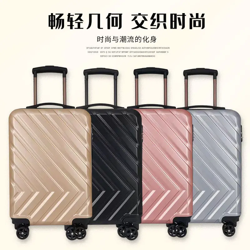 New 20inch Combination Lock Suitcase Trolley Case Universal Wheel Business Trip Suitcase Boarding Case