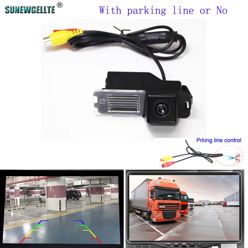 Car Vehicle Rear View parking Camera For Volkswagen VW Polo V (6R)  Golf 6 VI  Passat CC MK6 MK7 GTI MK6