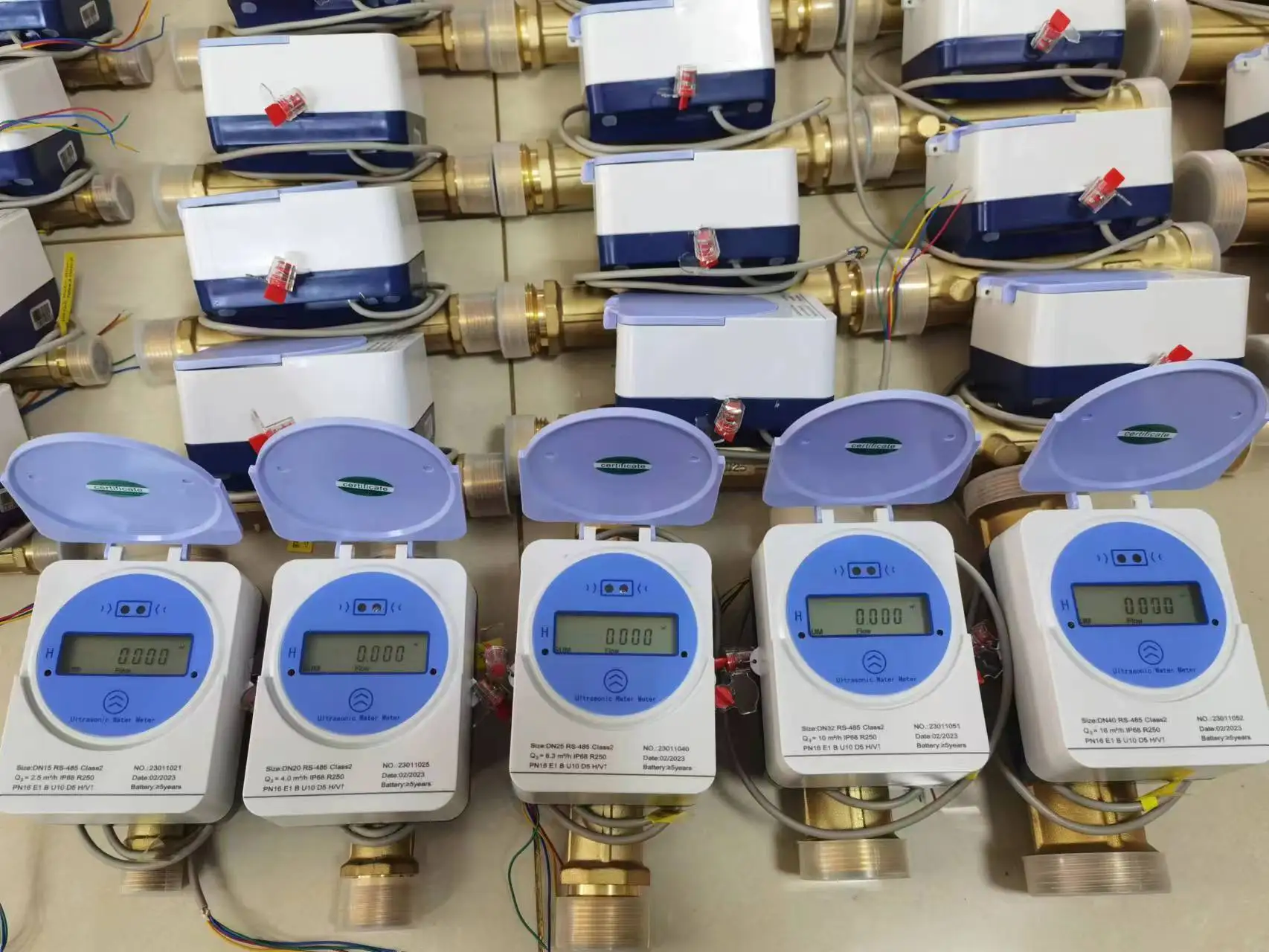 DTI-213E Ultrasone Watermeter Dn15/20 Riolering Stroommeter