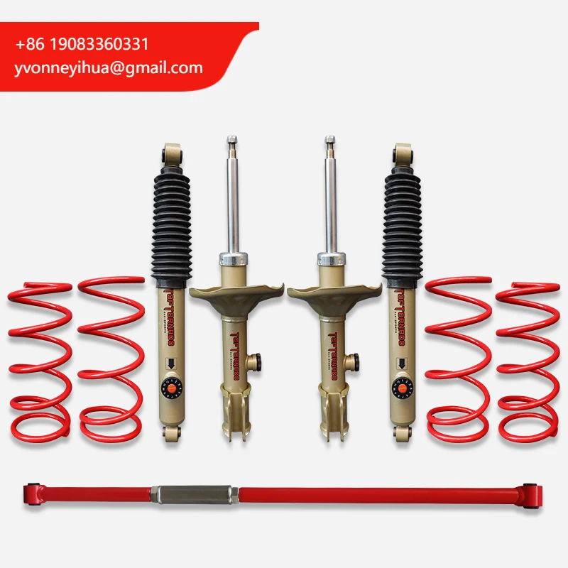 Off Road 2-inch Suspension Lift Kit With 4X4 Soft And Hard Adjustable Shock Absorbers Suitable For Mitsubishi Pajero IO
