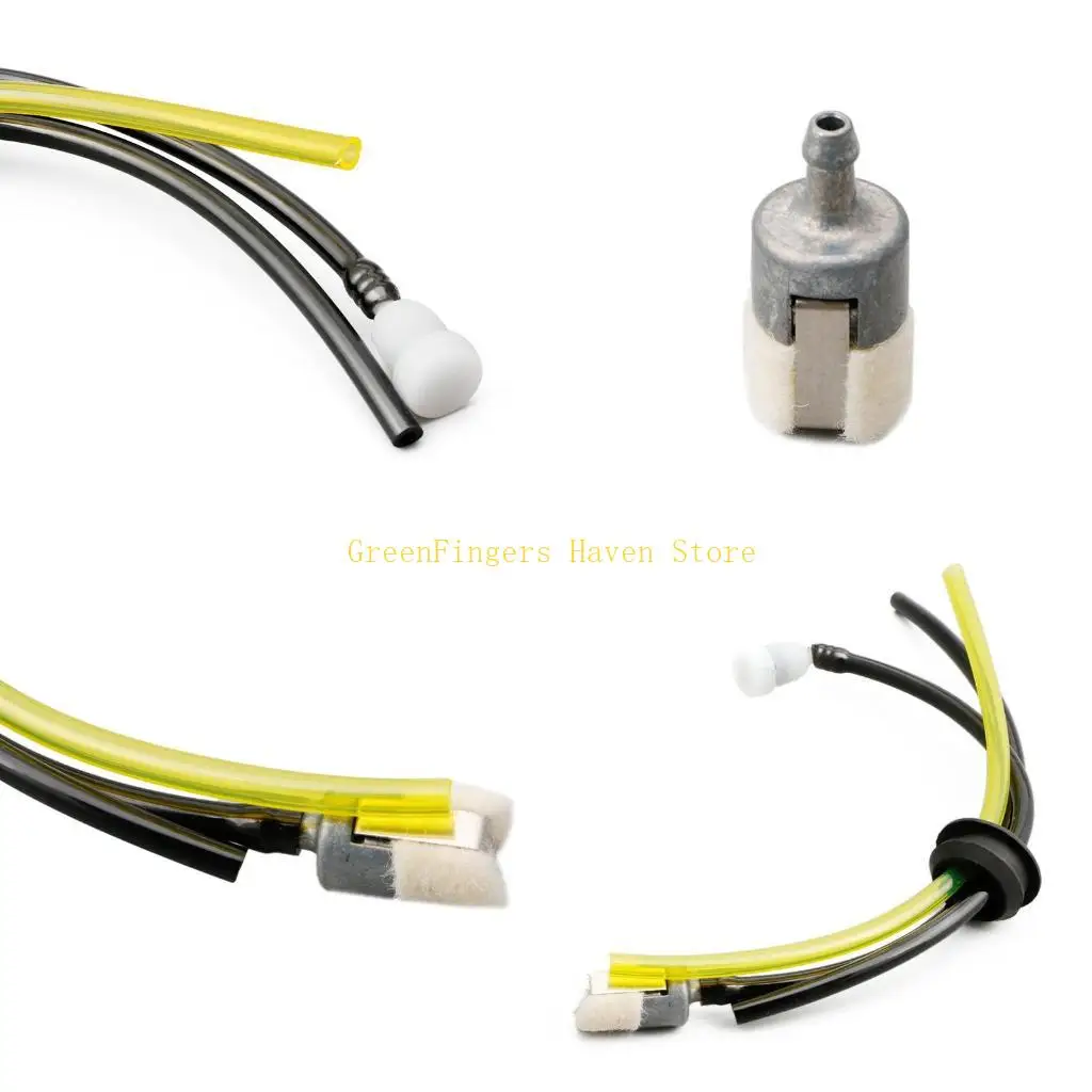 F68D Gas for Tank 3 Hole Grommet Line Filter &Vent For Ech/Mantis 900103 Ne