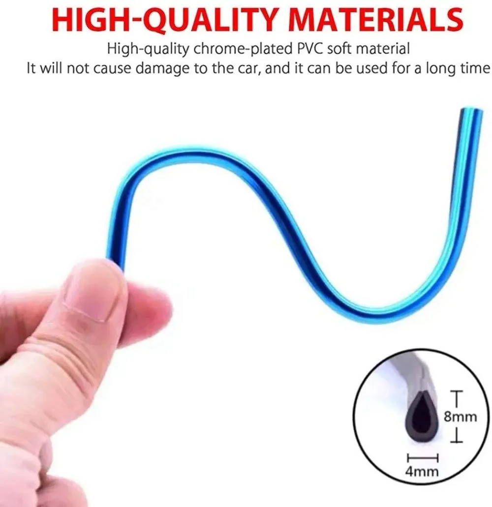 10 قطعة سيارة تنفيس الهواء مصبغة الديكور تقليم ملصق U نمط مكيف الهواء منفذ الديكور قطاع سيارة الديكور