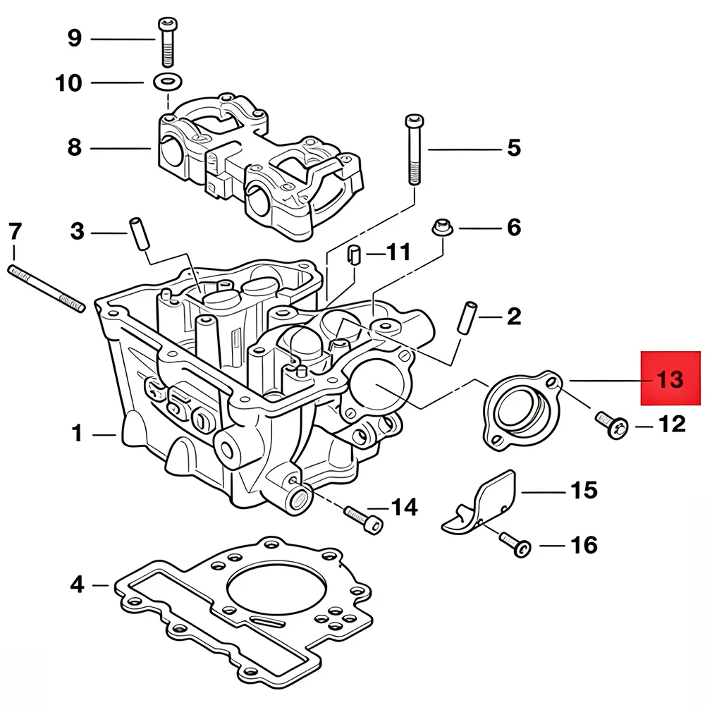 

Suitable the rubber kit for the air intake manifold of for BMW F650GS/CS/G650GS/X motorcycles carburetor interface 11612345228