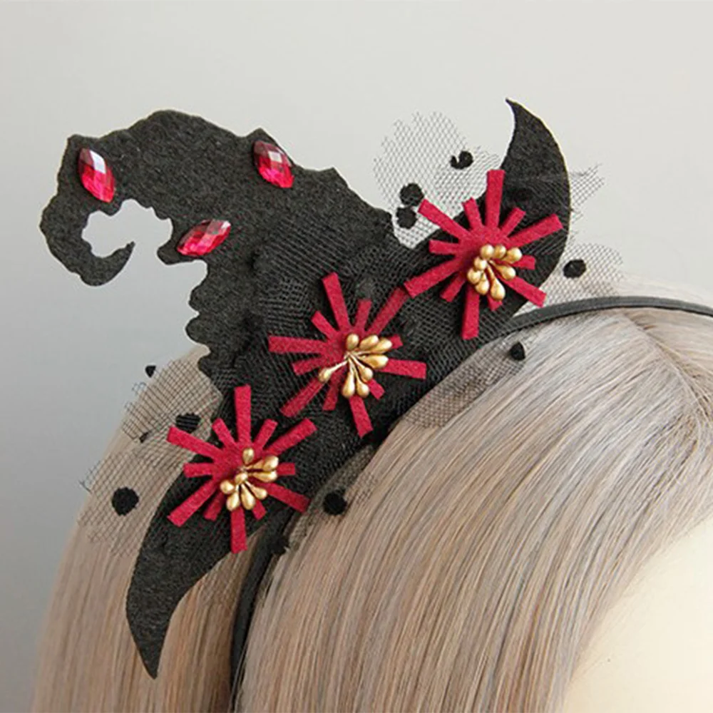 Halloween Headbands Witch Crown Spider Web For Halloween Party Costume Trick Or Treating Cosplay Decor One Size Fits All