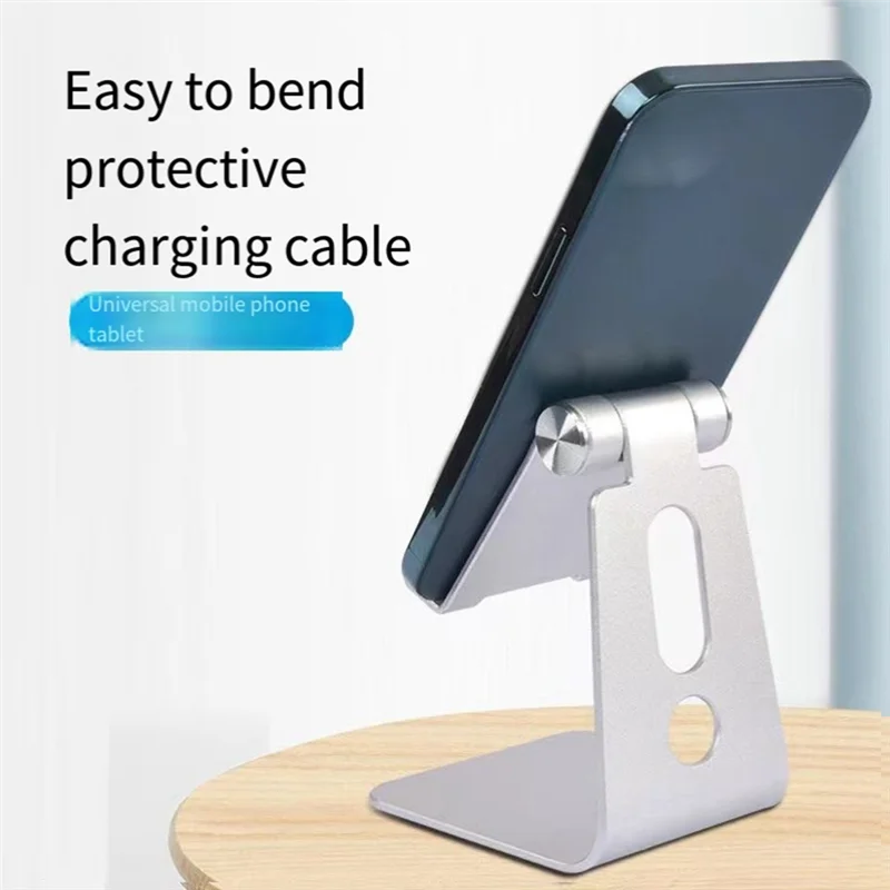 New--For Ipad Tablet Holder Bracket 3.5-11 Inch Single Fold Adjustable Holder Desktop