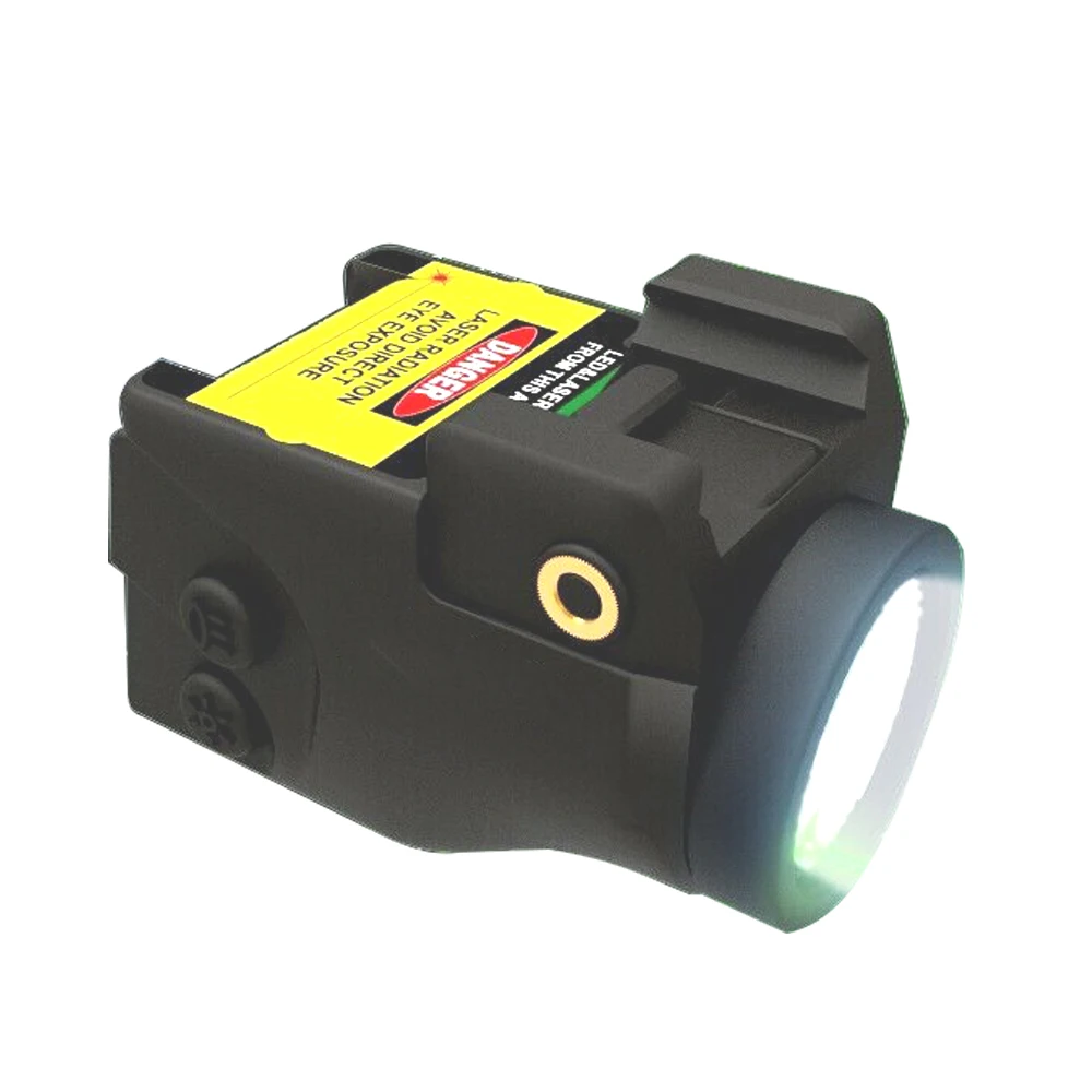 Laserspeed LS-GLP-03 Compact Tactical Green Light Combo Sight With Led Flashlight