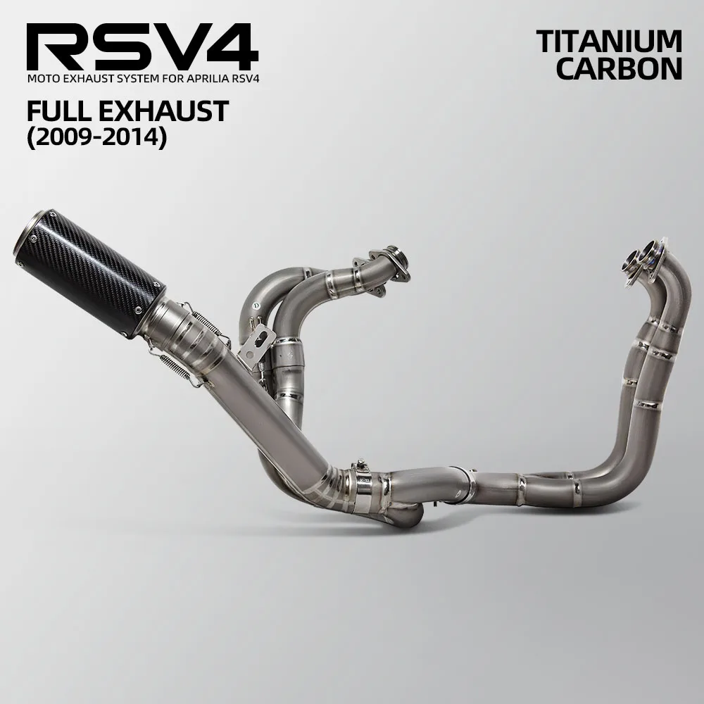 

RSV4 exhaust high quality muffler For Aprilia RSV4 2009-2014 Motorcycle exhaust full system motobike escape header pipe kit