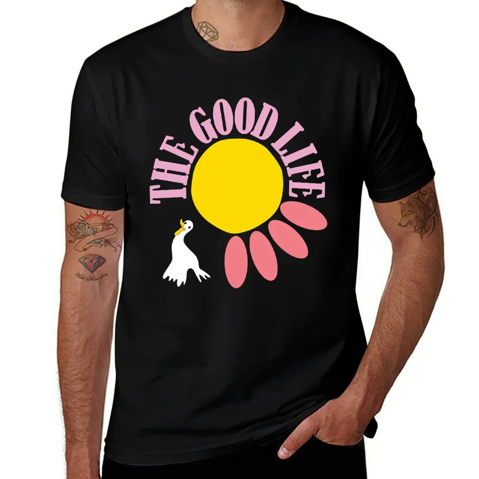 

The good life T-Shirt quick-drying rapper graphic tees big and tall t shirts for men