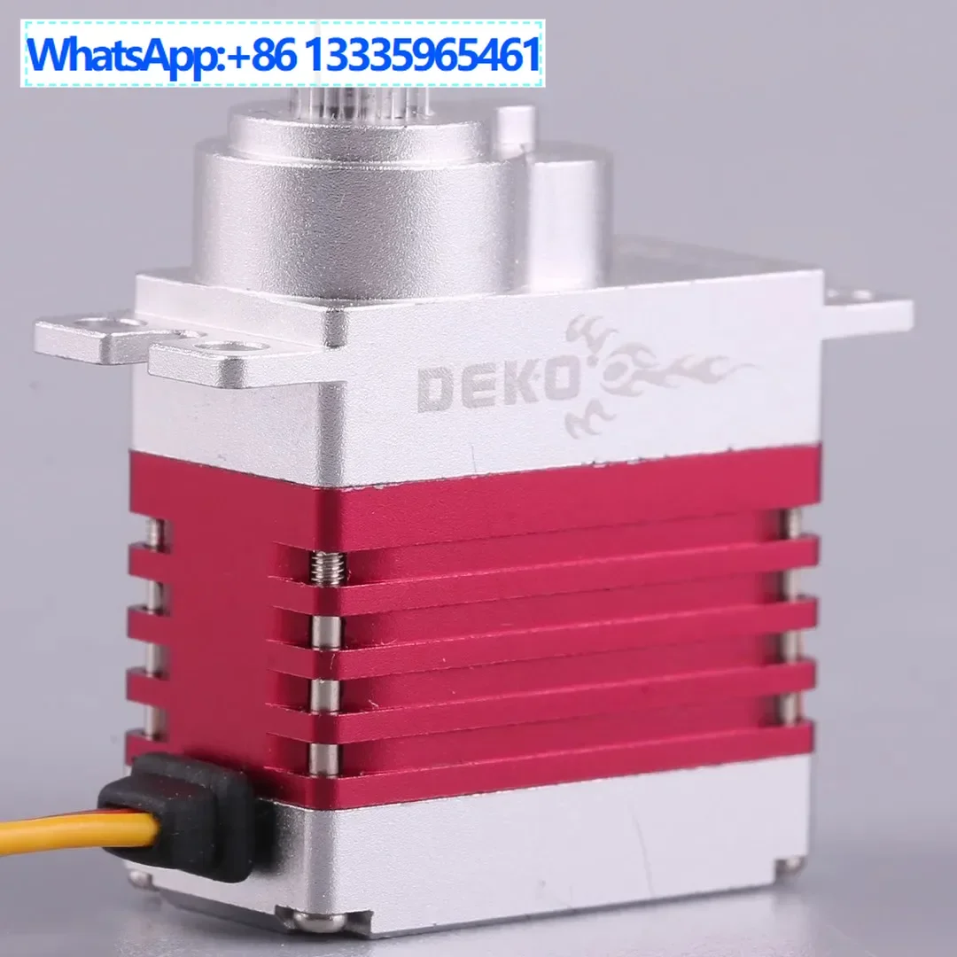 

DEKO High Pressure Servo D1102 All Metal Miniature Large Torque Rudder 450-480 Helicopter Cross Disk Servo