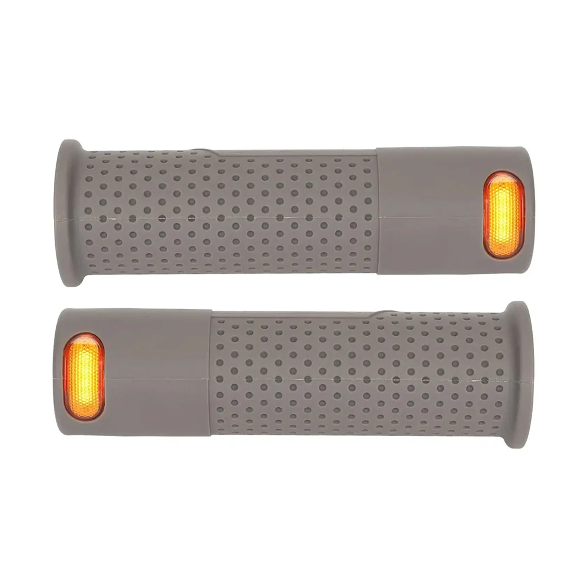 مقابض يد سكوتر ABXHA مع مقود ضوء إشارة الانعطاف لسكوتر Xiaomi / Ninebot E مع فتحة قبضة رمادية