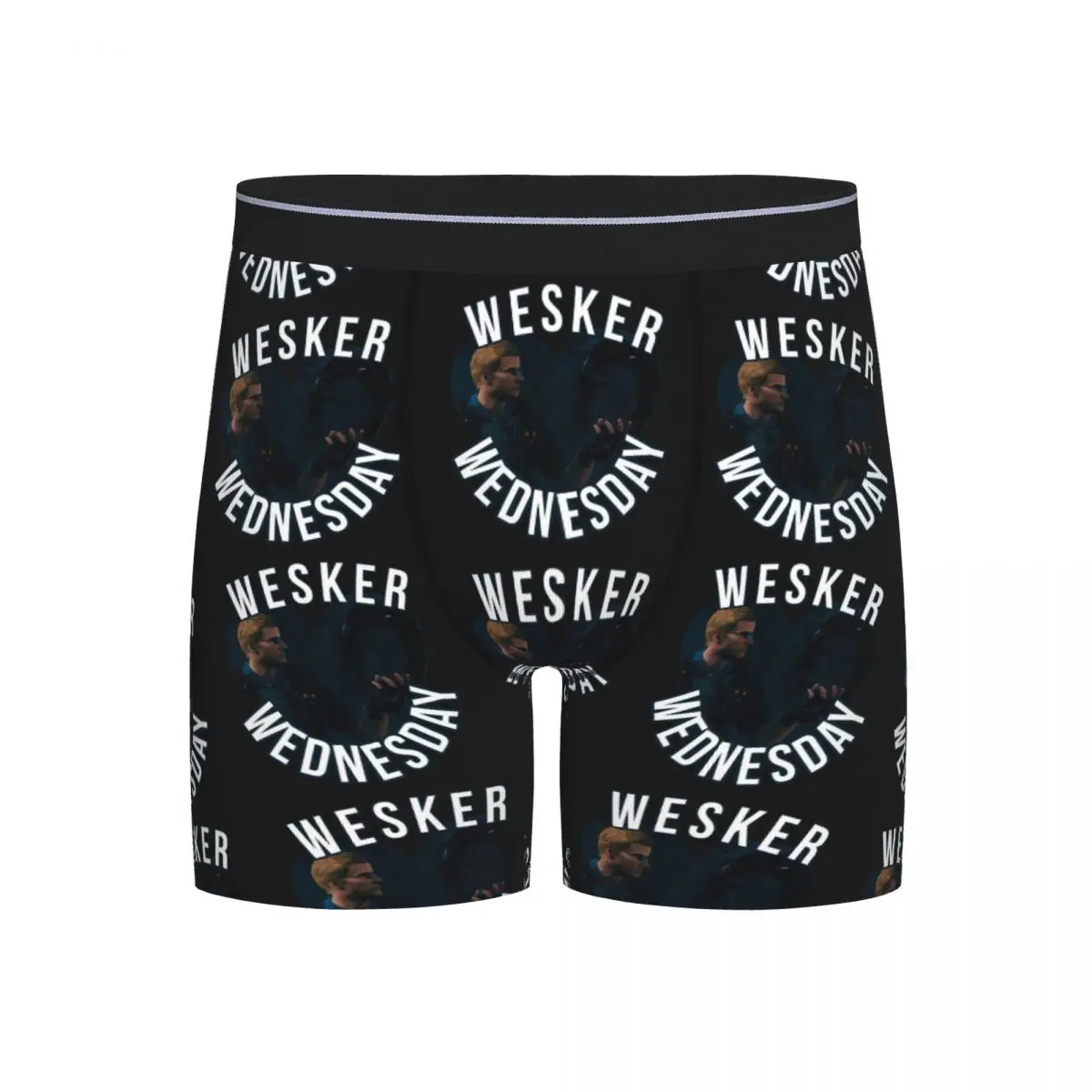 

Длинные трусы-боксеры, шорты на танкетке, мы одежду Wesker Albert, трусики, мужское дышащее нижнее белье для мужчин, подарки бойфренду