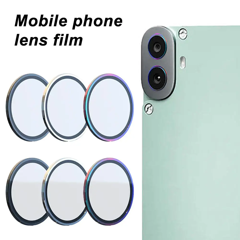 Película de lente de teléfono CMF para nada, película dividida protectora de cámara, lente de ojo de halcón, película de espejo de teléfono de Metal, accesorios móviles T1M6