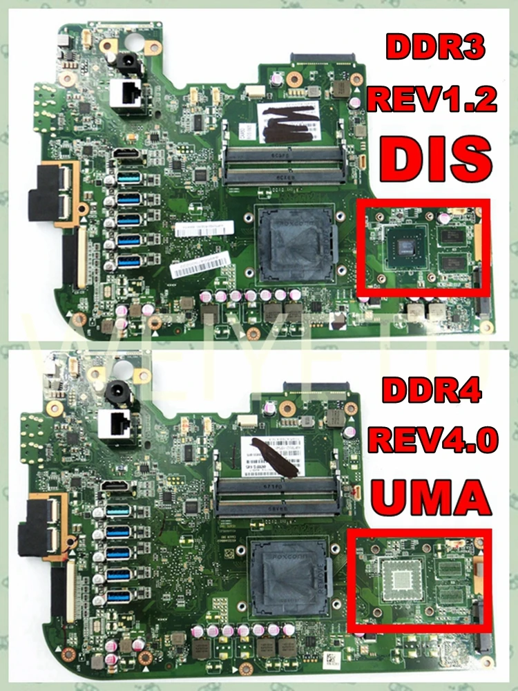 V230IC  With UMA or DIS(GT930M-2GB)  DDR4 REV 4.0 Motherboard For ASUS V230IC Mainboard 100% Tested OK