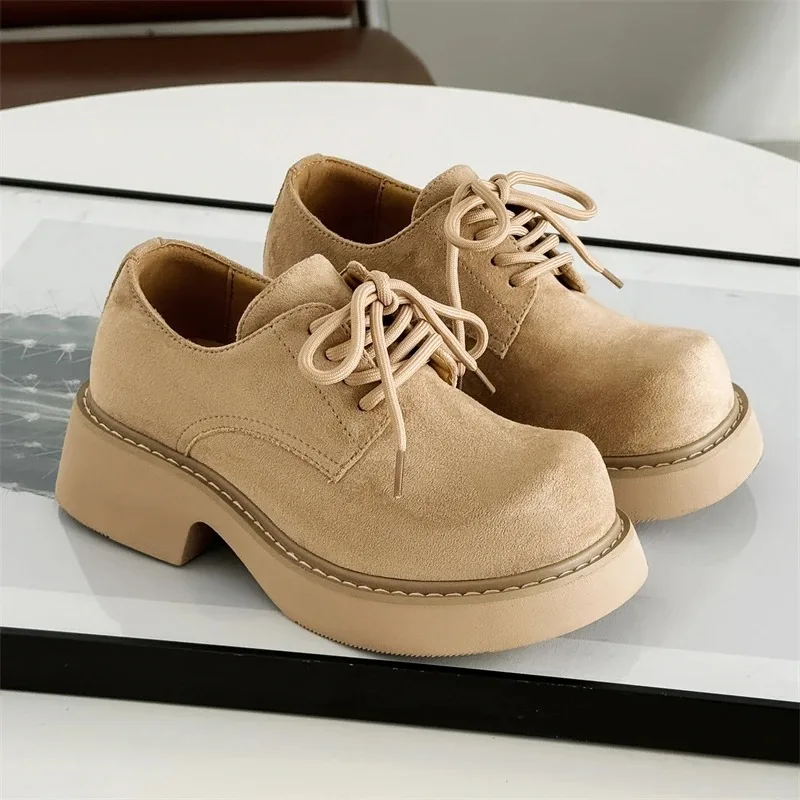 

High Quality Shoes for Men Couple Big Toe Derby Shoes Fashion Designer Platform Casual Men Women Leather Shoes Zapatillas Hombre