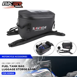 Newest For HONDA CB 500X CB500X 500 X Saddle Fuel Tank Motorcycle Bags Accessories Waterproof Luggage Navigation Tanklock Racing