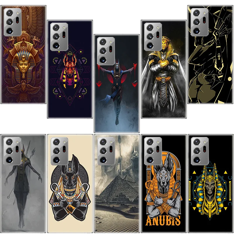 Anubis Illustration Mascot Phone Case For Samsung A13 A23 A33 A53 A73 A05S A04S A02S A03S Galaxy A72 A52 A42 A32 A22 A12 A52S