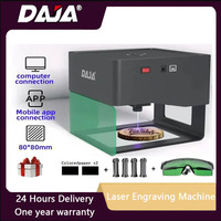 DAJA Fast Mini 3W DJ6 Laser Engraver Diy Mark Printer Cutter Wood working Wood Plastic Laser Engraving Machine Logo for iPhone