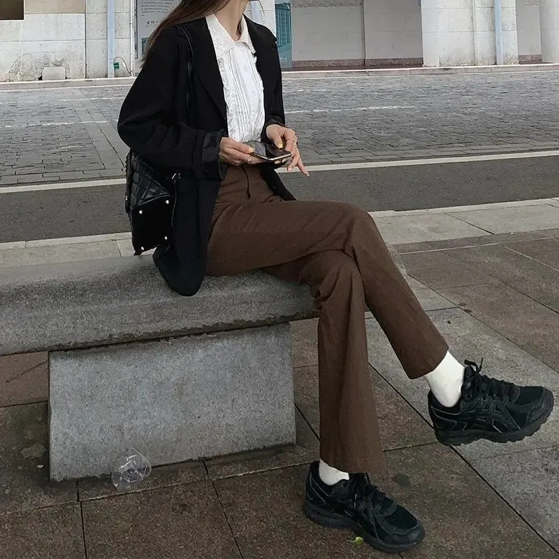 

Джинсы женские широкая школьная одежда в западном стиле пастушка американский стиль ретро винтажные женские джинсовые модные удобные кисточки с бахромой