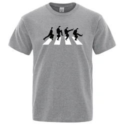 Men T-Shirt Monty Python The Ministry Of Silly Walks T Shirt Fashion Funny Short Sleeved Cotton Oversized Tshirt Tee 63681