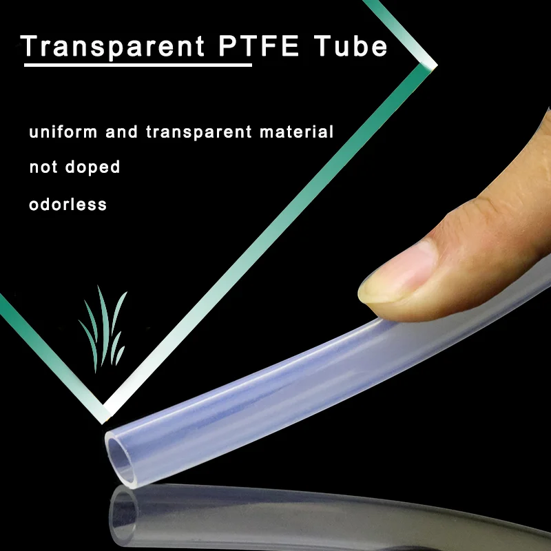 Ideaformer 3d Printer 2*4Mm Clear Pfa Ptfe Buis Pijp J-Head Hotend Reprap Rostock Bowden Extruder Voor E3d V5/V6 1.75Mm Filament