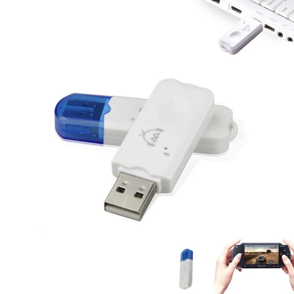 

Wireless Receiver Audio Stereo Adapter Wireless Audio Adapter USB Handsfree Dongle Kit For Speaker Car Mp3 Player Dropshipping