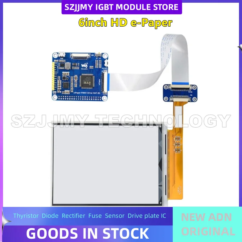Raspberry Pi 6-inch ink screen bare screen e-paper high-definition 1448 × 1072 resolution  NEW ORIGINAL IN STOCK