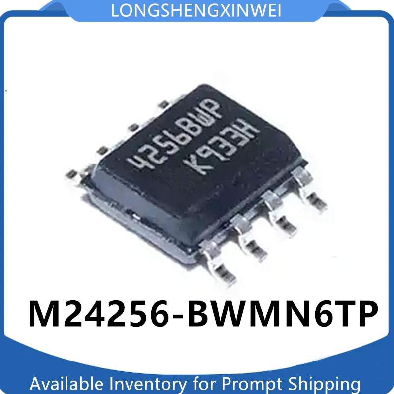 1PCS M24256-BWMN6TP SOP-8 Patch on-hand Supply Silk Print 4256BWP Memory IC Chip