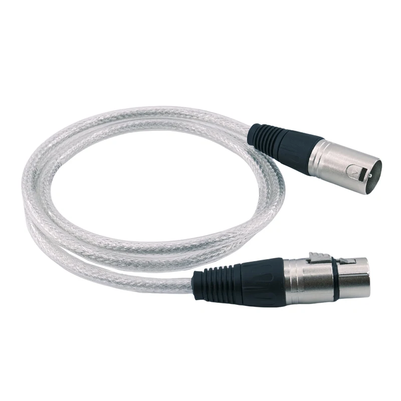 

XLR Cable Audio Line 3Pin XLR Male to Female Microphone Extension Cable for Mixer Amplifiers Sound Cannon Balanced XLR Cable