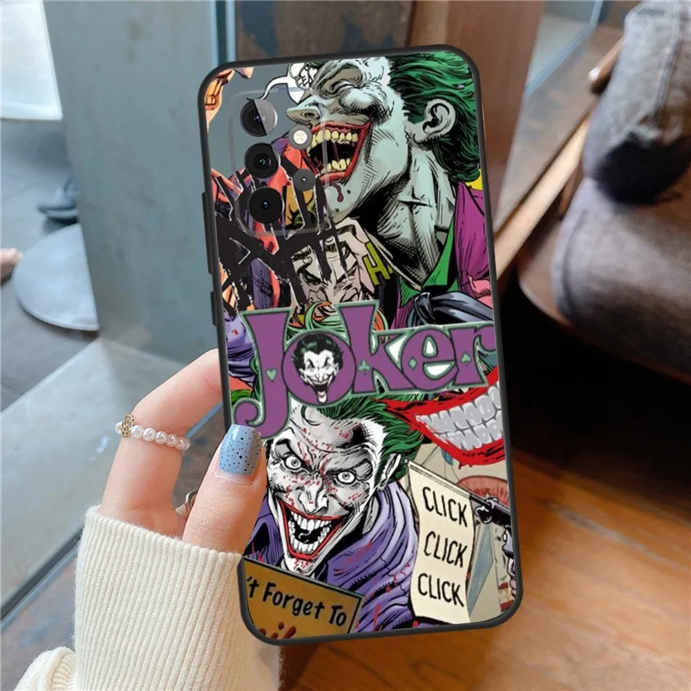 Cool J-Jokers Clown  Phone Case For SamsungS24,S23,S22,S21,S20 Ultra Pro S10,S30Plus,S9,20lite Ultra Black Cover