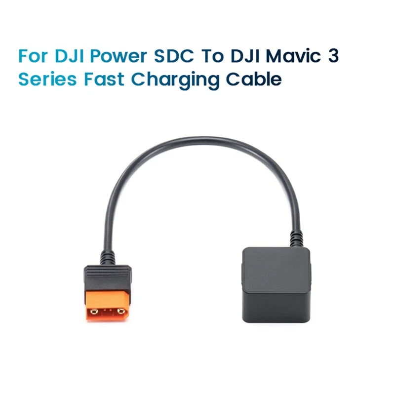 Drone Power Fast Charging Cable For DJI Power SDC To DJI Mavic 3 Series Fast Charging Cable Power Accessories