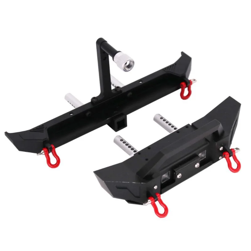 

1/10 Climbing Car Metal Bumper for TRX4 SCX10 D90 Pioneer, Rear and Rear Crash Bars Modified Accessories
